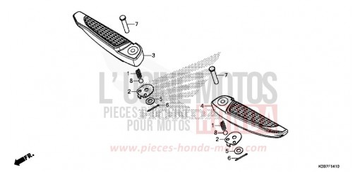 PILLION STEP NSS300AK de 2019